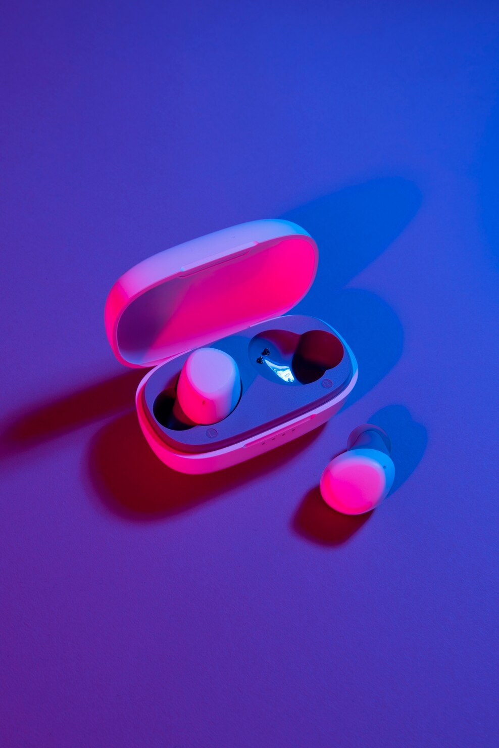 Pink Wireless Earbuds